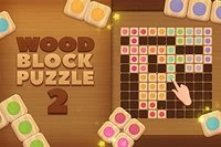 Tìm vị trí cho tất cả các mảnh ghép trong Wood Block Puzzle 2