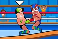 Sẵn sàng cho trò chơi đô vật vui nhộn dành cho hai người chơi,