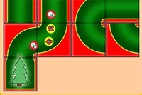 Nối các ống để chuyển tất cả quà Giáng Sinh đến cây thông