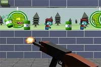 Trò chơi bắn súng Zombie Target Shoot mang phong cách hội chợ vui